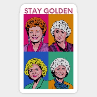 Golden girls Sticker